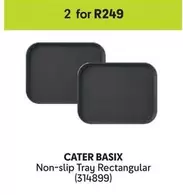 Non-slip Tray Rectangular (314899)