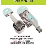 Measuring Spoon 3-Piece plus Cups 4-Piece
