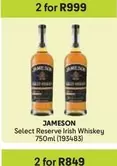 Jameson - Select Reserve Irish Whiskey