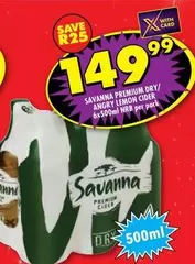Savanna - PREMIUM DRY/ ANGRY LEMON CIDER