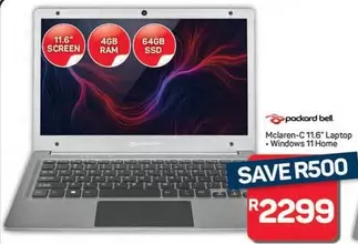 Packard Bell - Mclaren-C 11.6" Laptop