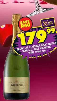 Krone - CAP CLASSIQUE NIGHT NECTAR