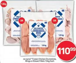 Frozen -  Chicken Drumsticks, Wings or Breast Fillets