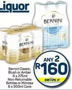 Bernini - Classic, Blush or Amber