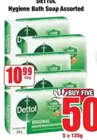 Dettol - Hygiene Bath Soap Assorted