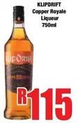 Klipdrift - Copper Royale Liqueur