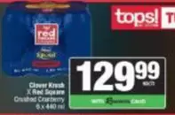 Clover -  Krush X Red Square Crushed Cranberry