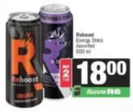 Reboost - Energy Drink Assorted