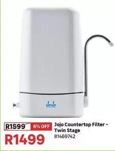 Jojo - Countertop Filter-Twin Stage