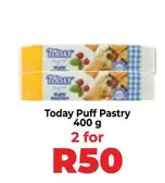 Today - Puff Pastry
