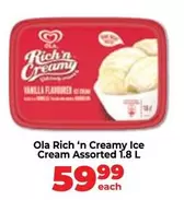 Ola - Rich 'n Creamy Ice Cream Assorted