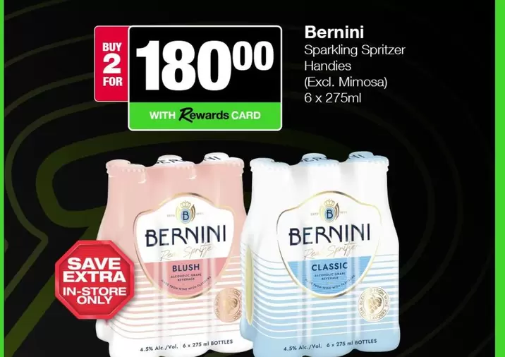 Bernini - Sparkling Spritzer Handies