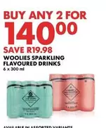 SPARKLING FLAVOURED DRINKS