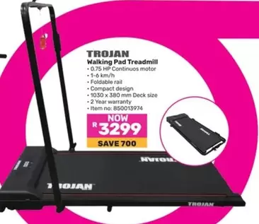 HP - Walking Pad Treadmill