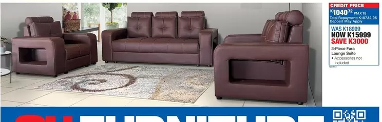 Total - 5-Piece Paris Lounge Suite