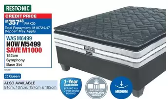 Restonic - Symphony Base Set