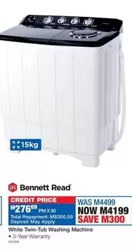 Total - Twin-Tub Washing Machine