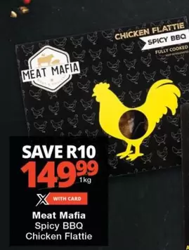 Spicy BBQ Chicken Flattie