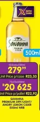 Savanna - PREMIUM DRY/LIGHT/ ANGRY LEMON CIDER