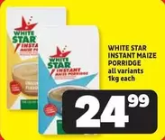 White Star - INSTANT MAIZE PORRIDGE
