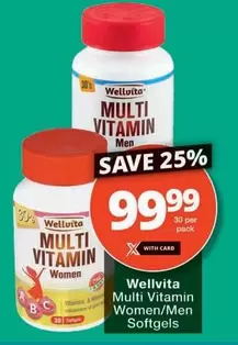 Multi Vitamin Women/Men Softgels