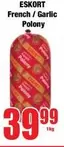 Eskort - French / Garlic Polony