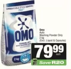 Omo - Auto Washing Powder Only