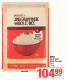 Spar - Long Grain White Parboiled Rice
