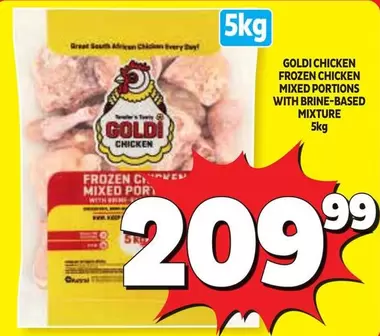 Goldi - CHICKEN MIXED PORTIONS