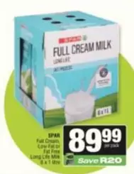 Spar - Full Cream Milk