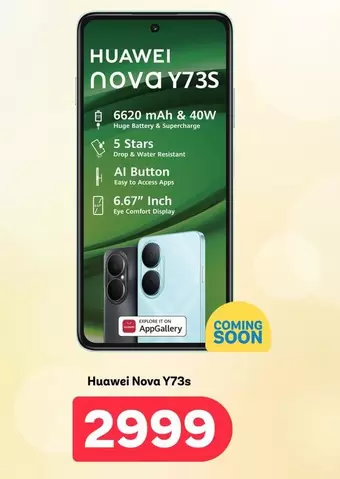 Huawei - Nova Y73S