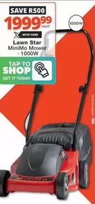 Today - MiniMo Mower