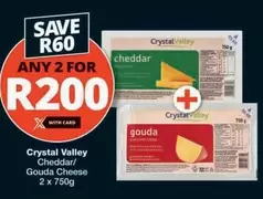 Crystal Valley - Cheddar, Gouda Cheese