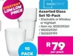 Everyday - Assorted Glass Set 10-Pack