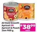 All Gold - Apricot OR Apricot & Peach Jam