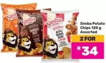 Simba - Potato Chips 120 g
