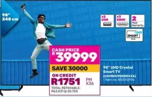 Samsung - UHD Crystal Smart TV