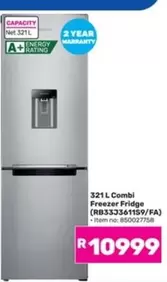 321 L Combi Freezer Fridge (RB333361159/FA)