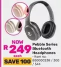 Pebble Series Bluetooth Headphones