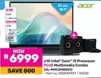 Acer - Intel Core™ i3 Processor PLUS Multimedia Combo