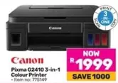 Canon - Pixma G2410 3-in-1 Colour Printer