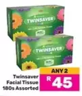 Twinsaver -  Facial Tissue