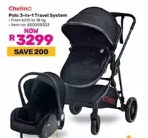 Polo -  3-in-1 Travel System
