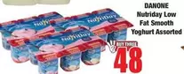 Danone - Nutriday Low Fat Smooth Yoghurt