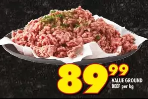 VALUE GROUND BEEF