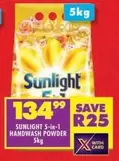 Sunlight - 5-in-1 HANDWASH POWDER