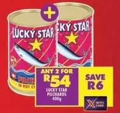 Lucky Star - PILCHARDS