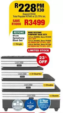 Restonic - Symphony Base Set