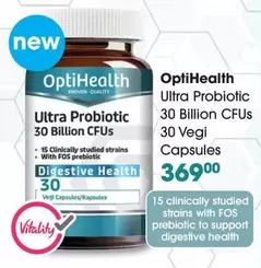 Ultra -  Probiotic 30 Billion CFUS