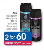 Axe - Deodorant Body Spray